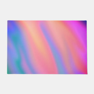 Tapete Ondas abstrato azuis cor-de-rosa únicas com tendên
