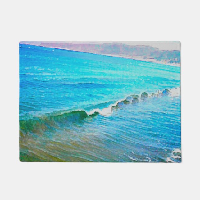 Tapete Ondas de Aquarela  (Frente)