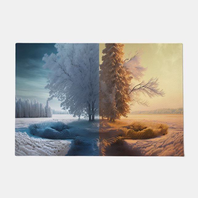 Tapete One day in winter (Frente)