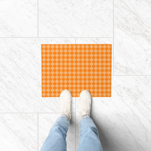 Tapete Orange Combination Diamond Pattern STaylor