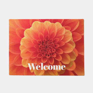 Tapete Orange Dahlia