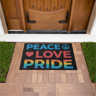 Tapete Orgulho de paz Rainbow Orgulho gay Black
