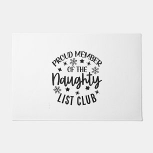 Tapete Orgulhoso Membro do Clube da Lista Travessa de Nat