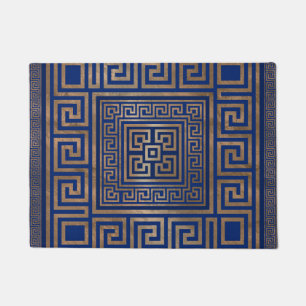 Tapete Ornamento chave grego - meandro grego - ouro no