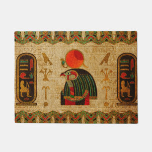 Tapete Ornamento de Horus do egípcio no papiro