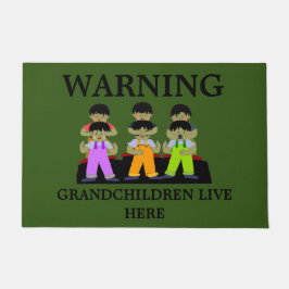 Tapete Os netos de alerta moram aqui