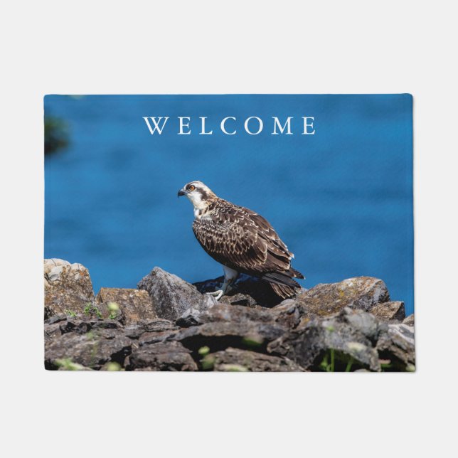 Tapete Osprey nas rochas (Frente)