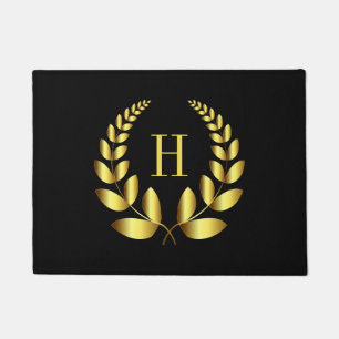 Tapete Ouro Laurel Wreath