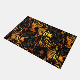 Tapete Ouro queimado muito rústico, desenho de mosaico ab