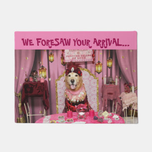 Tapete Ouro Retriever Fortune Teller do Amor