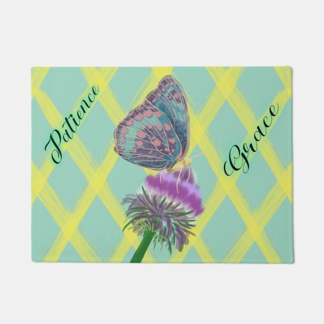 Tapete paciência e graça (Frente)