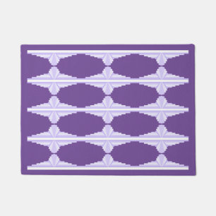 Tapete Padrão Art Deco em Lilac
