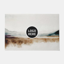 Padrão de Abstrato de Aquarela Natural Minimalista