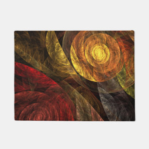 Tapete Padrão de Abstrato de Arte Floral Moderna da Flor