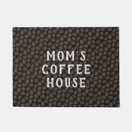 Tapete Padrão de Beans de café | Café House Personalizado