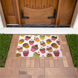 Tapete Padrão de cupcake, Padrão de Muffin, Chocolate, Co