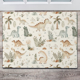 Tapete Padrão de Dinossauro Selvagem de Boho Whimsical