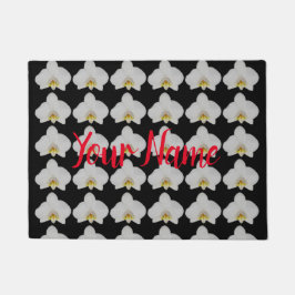 Tapete Padrão de flor de orquídea para jardineiros e flor