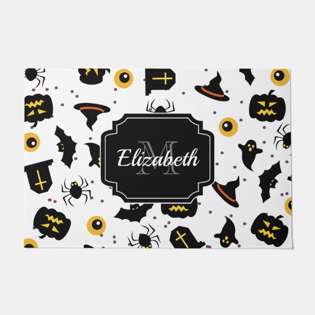 Tapete Padrão de Halloween (Frente)