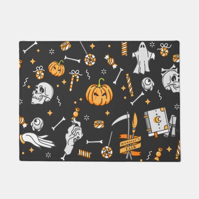 Tapete Padrão de Halloween 2 (Frente)