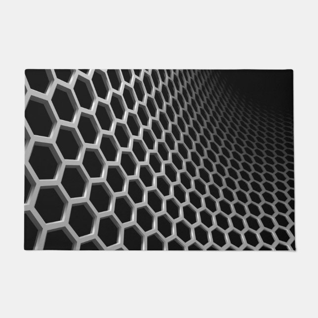 Tapete Padrão de hexágono (Frente)