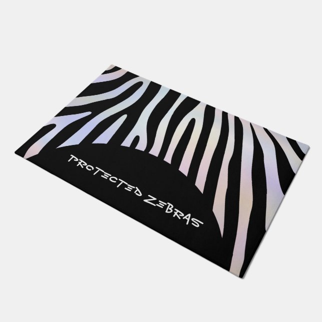 Tapete Padrão de listras zebra + seu histórico e ideias (Inclinado)