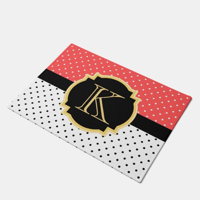 Tapete Padrão de pontos (Inclinado)