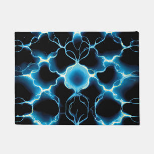 Tapete Padrão de repetição do Synapse Elétrico Azul