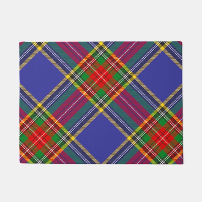 Tapete  Padrão Escocês da Xadrez MacBeth Tartan (Frente)