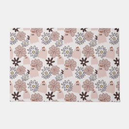 Tapete Padrão Fantasma Rosa