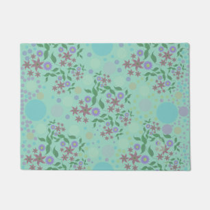 Tapete Padrão Floral e de Videira Custom Cute Kidcore Con