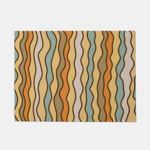 Tapete Padrão Hippie Trippy Groovy Vertical Stripe 70s