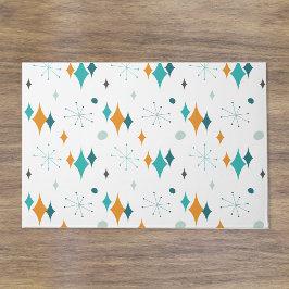 Tapete Padrão moderno do Meio século de inicialização