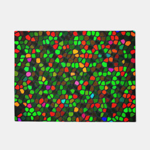 Tapete Padrão Mosaico Colorido Multicolorido