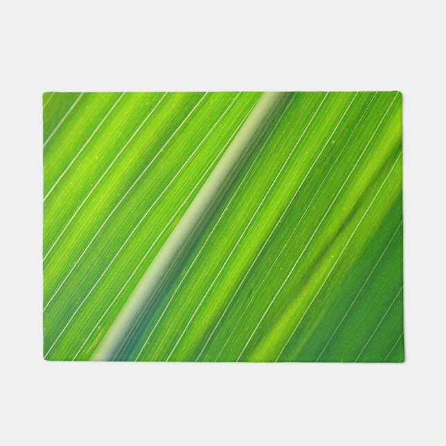Tapete Padrão natural verde stripper Door Mat (Frente)