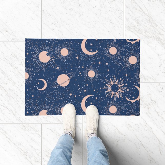 Tapete Padrão Planetas e Estrelas (Interior)