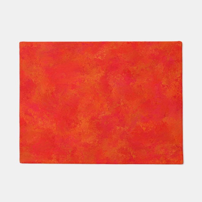 Tapete Padrão Red Orange Abstrato (Frente)