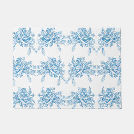 Tapete Padrão Toile Francês Azul