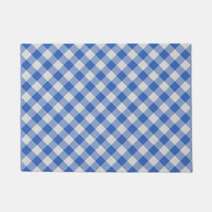 Tapete Padrão Verificado da Xadrez de Cornflower Blue Gi
