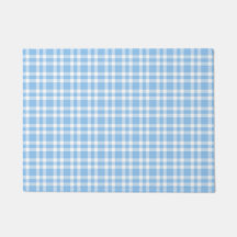 Padrão Xadrez Azul Branco