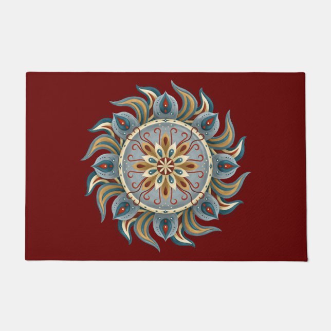 Tapete Painterly Mandala (Frente)