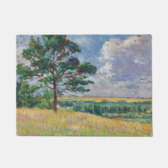 Tapete Paisagem rural em Méréville, França (Arte) (Frente)