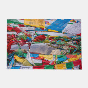 Tapete Paisagem tibetana com bandeiras de oração - Hima