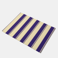 Pale Amarelo e Blue Beach Stripe