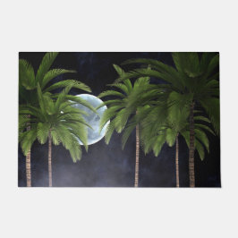 Tapete Palmeiras Contra a Lua