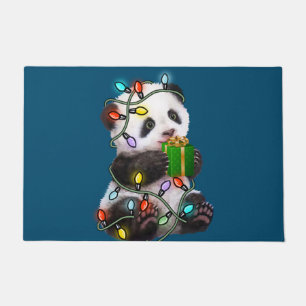 Tapete Panda Tree Christmas Lights Xmas For Pet Lover