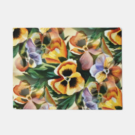 Tapete Pansias Graceful Na moda Gorgeous de Padrão Vintag