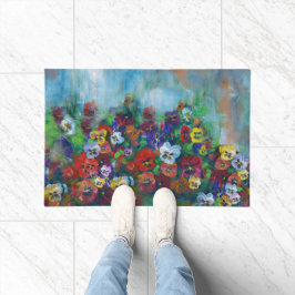 Tapete Pansies de Tarde Dourada por Jason Street