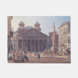 Tapete Pantheon e Piazza della Rotonda em Roma, Itália