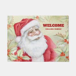 Tapete Papai Noel Alegre | Boas-vindas Personalizadas